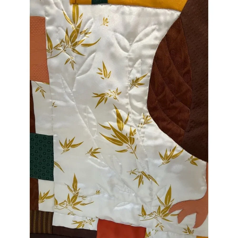 Handmade Thanksgiving quilt by Karen Adamcik, Midland MI